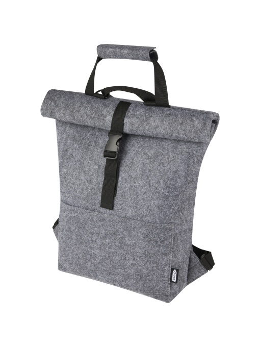 PF™ Felta geantă bicicletă roll-top GRS din pâslă reciclată 13L