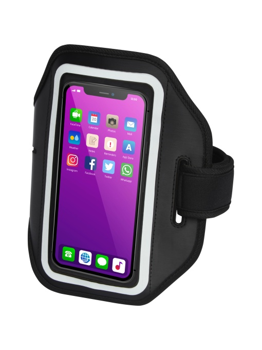 PF™ Haile reflective smartphone bracelet with transparent cover