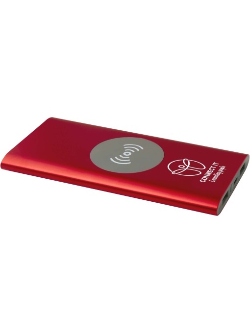 PF™ Juice 8000 mAh Type-C recycled aluminium wireless power bank - Img 1