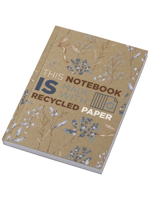 PF™ Novella Austen carnet kraft A6 reciclat copertă moale – 100 file