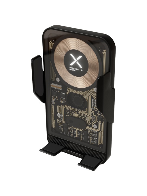 PF™ SCX.design V40 încărcător auto wireless 15W / suport telefon