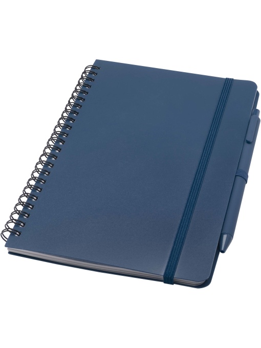 PF™ Thalaasa carnet A5 ocean-bound cu copertă tare și pix (cerneală neagră)
