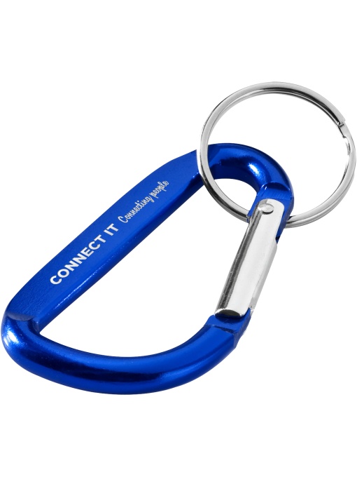PF™ Timor RCS recycled aluminium carabiner keychain - Img 1