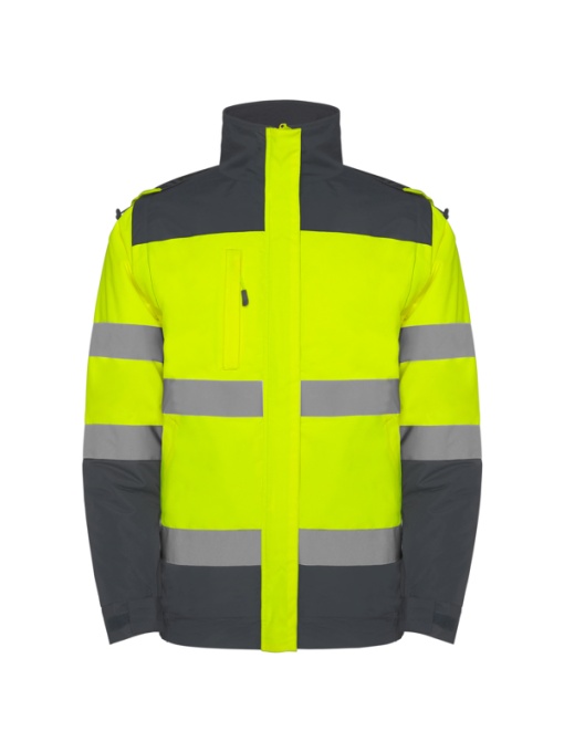 RO™ EPSYLON | Two-colour hi-vis parka | Waterproof shell, polyester lining & wadding 100 % | 400 gsm