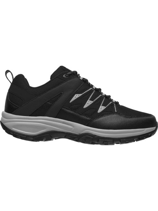RO™ MEGOS | Încălțăminte trekking cu șiret rotund, mesh respirabil și detalii piele sintetică | 100 % poliester | –