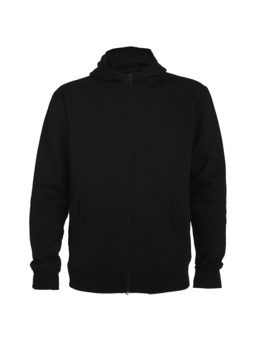 RO™ MONTBLANC | Hanorac fleece cu guler înalt & fermoar | 50 % bumbac / 50 % poliester, fleece periat | 280 gsm (Heather 58: 55 % bumbac / 40 % poliester / 5 % viscoză)