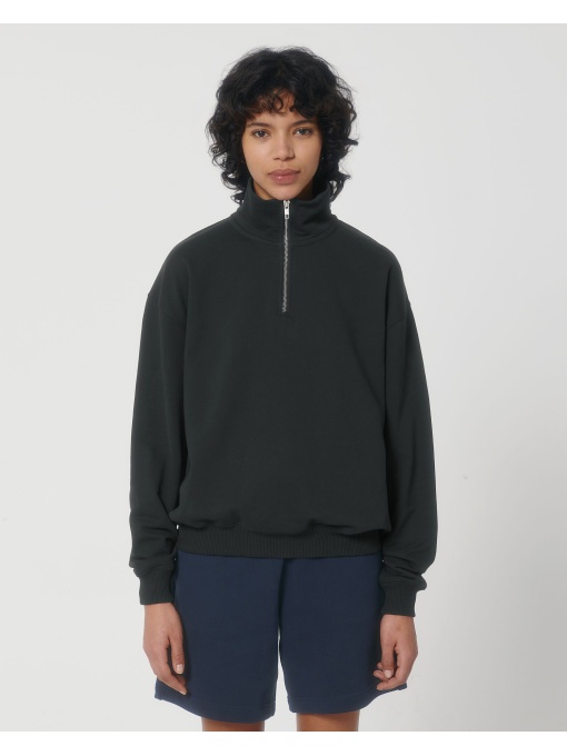 ST/™ Miller Dry – The unisex boxy dry hand feel quarter zip sweatshirt