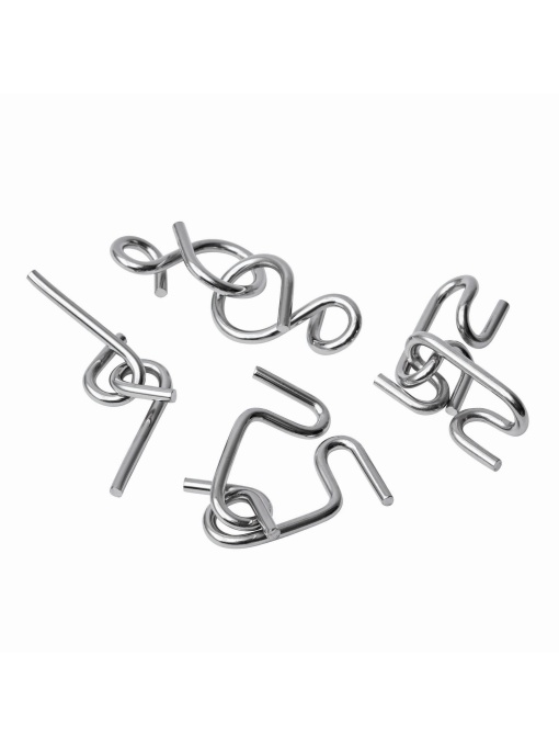 TOP™ Puzzle metalic complicat CLEVER, de 4 ori asortat, pret pe bucata