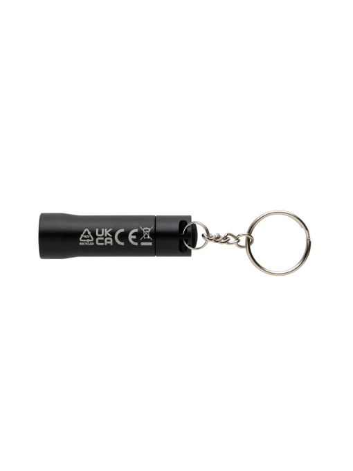 XD™ Flash RCS recycled aluminium keychain torch - Img 1