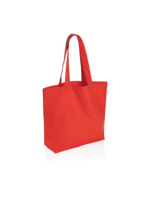 XD™ Geantă shopper canvas 240gsm cu buzunar Impact Aware™