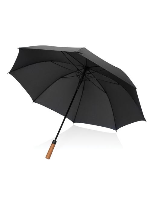 XD™ Umbrelă automată 30" Tony Aware™ RPET cu lemn de acacia