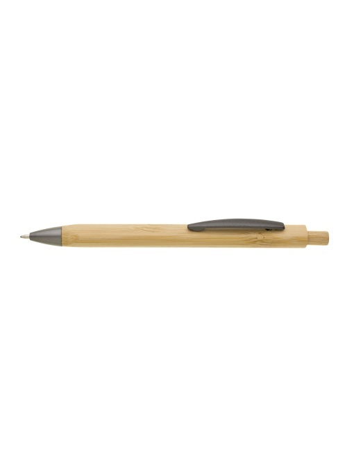 ADO™ TRILO triangular ballpoint pen - bamboo and metal