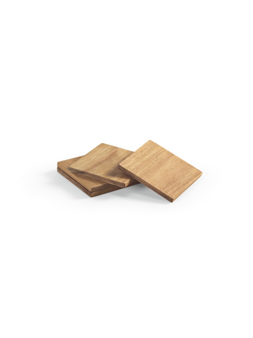 AO™ Velazquez Coasters — Suporturi din acacia