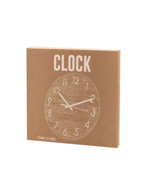 AX™ Bamboo wall clock