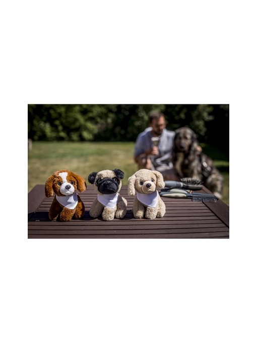 AX™ câine pug de pluș | Aksel