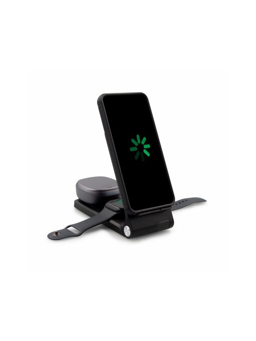 AX™ Încărcător wireless 15W Exclusive Collection, 3 în 1, suport pentru telefon | Zita