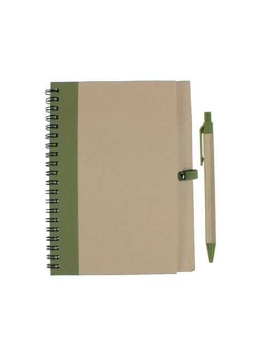 AX™ Notebook approx. A5 with ball pen | Salvatore - Img 1