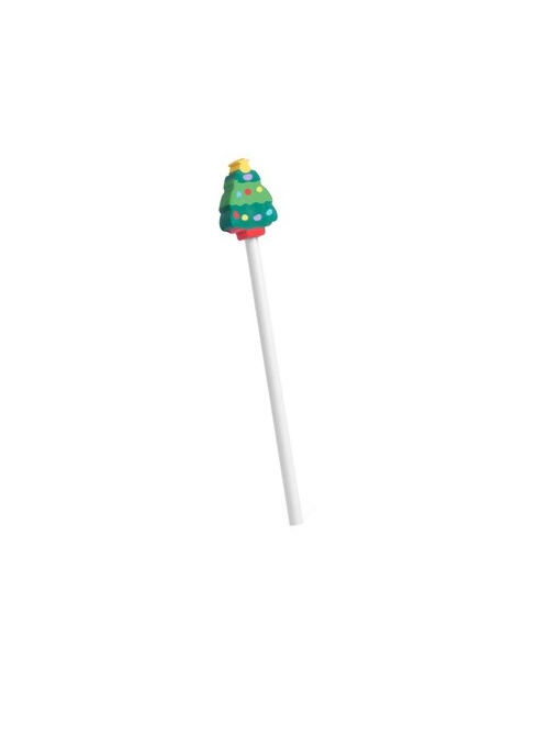AX™ Pencil with eraser, Christmas pattern