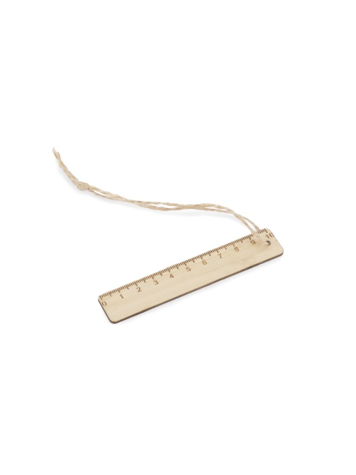 BLUE C™ 10 cm ruler with string LINIFY