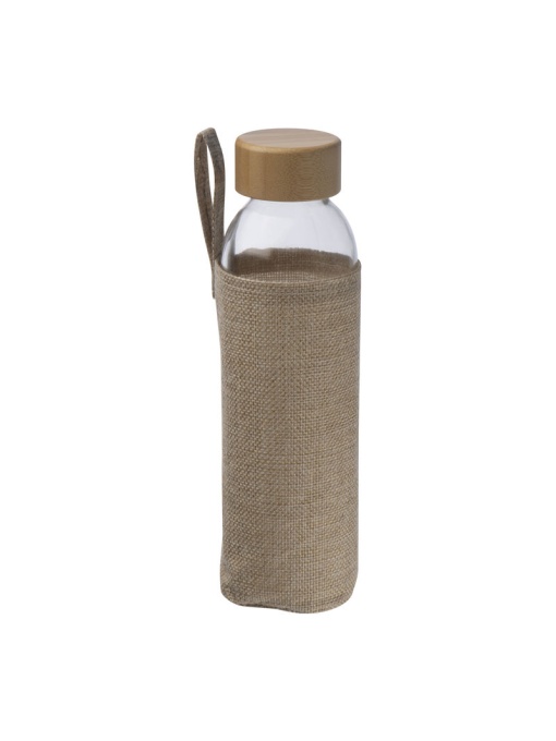 CM™ Drinking bottle with jute cover, 500ml