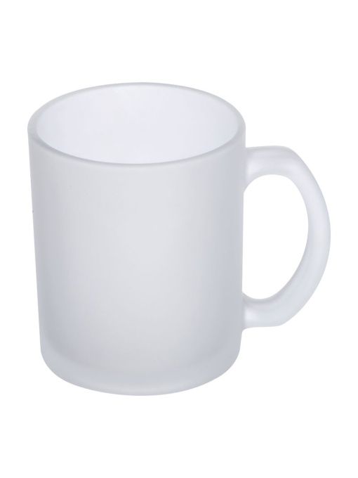Easy™ Sandblasted glass mug, 300 ml