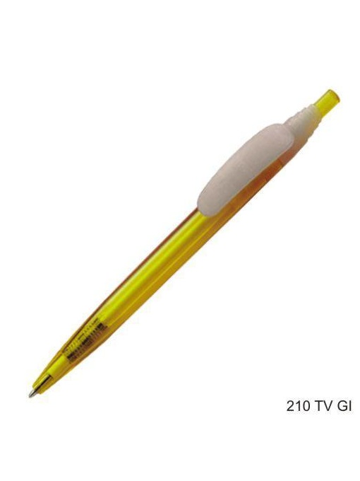 Gathered™ Pix Stilus din plastic ,corp transparent color parti albe
