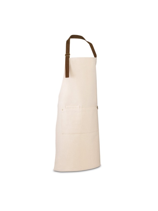 hi!™ HOLM Canvas apron 100% cotton (320 g/m²) with metallic details