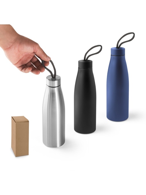 hi!™ MORGAN 90% recycled stainless steel bottle (710 mL) - Img 1