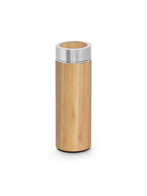 hi!™ NATUREL Bamboo and stainless steel thermos (90% recycled) 430 mL