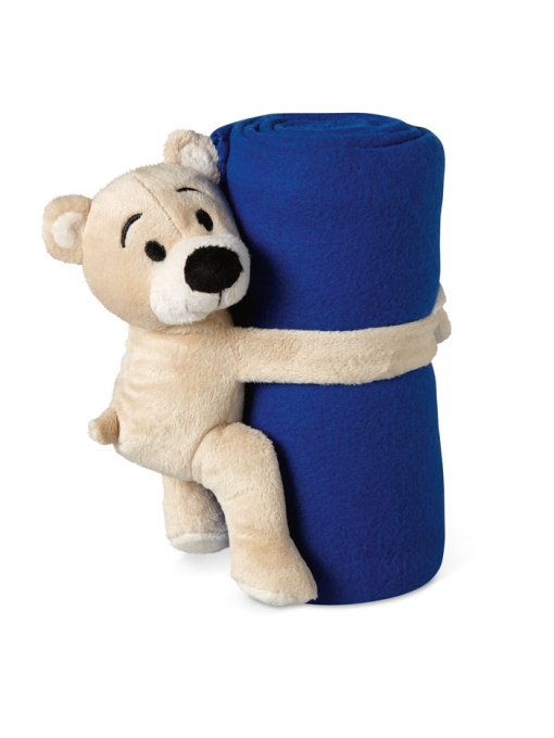 MO™ Manta – Polar blanket with teddy bear