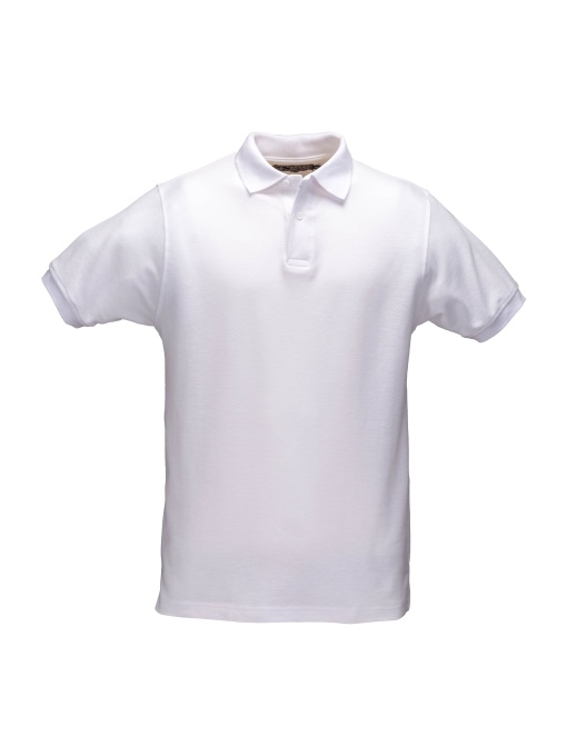 ON™ 100% piqué cotton (180 g/m2) short-sleeved polo shirt with two-button collar