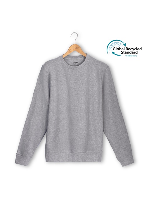 ON™ Hanorac cu guler rotund din material 100% reciclat