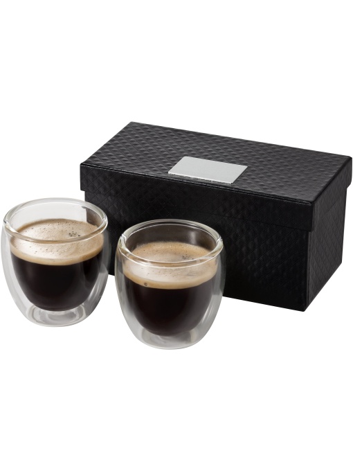 PF™ Boda set 2 cești espresso din sticlă