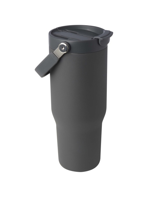 PF™ Bronx pahar termoizolant 900 ml din oțel inoxidabil reciclat RCS cu izolație cupru și capac multifuncțional - Img 1