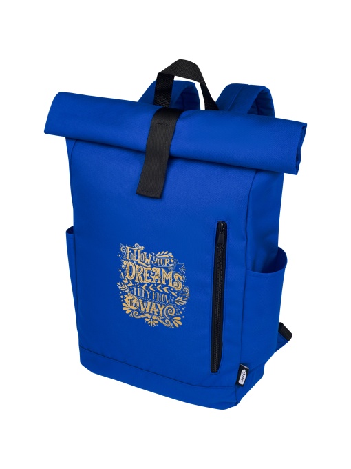 PF™ Byron 15.6&quot; GRS RPET roll-top backpack 18L - Img 1