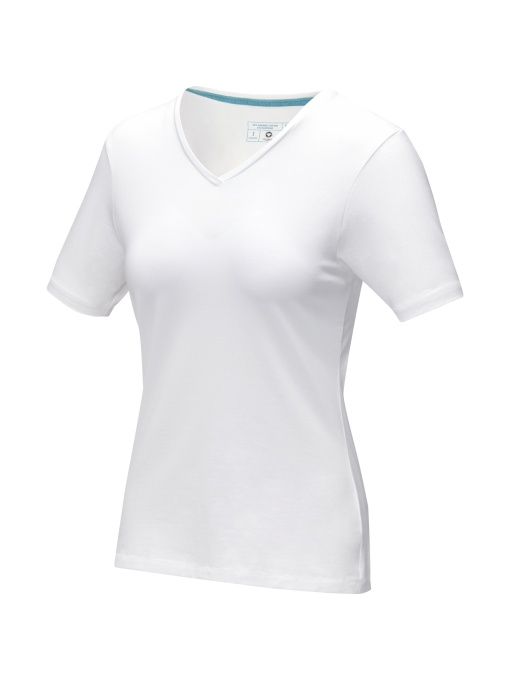 PF™ Kawartha tricou damă organic cu decolteu în V, mânecă scurtă