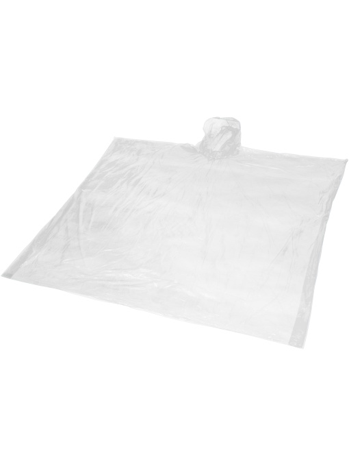PF™ Mayan pelerină de ploaie de unică folosință din plastic reciclat cu husă