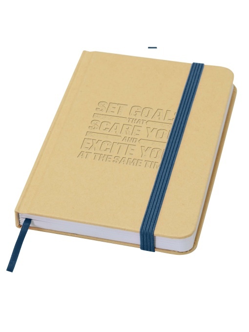 PF™ Reed A6 recycled hard cover notebook with plain pages - Img 1
