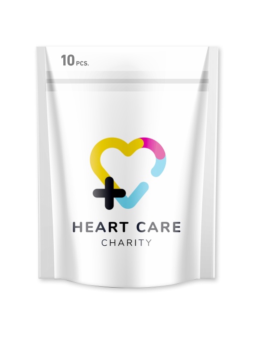 PF™ Set 10 plasturi cu plic din hârtie imprimat full colour