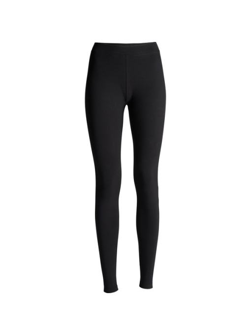 RO™ LEIRE | Women’s long leggings, elastic waist & side seams | 92 % cotton / 8 % elastane, single jersey 270 gsm (Heather 58: 81 % cotton / 13 % viscose / 6 % elastane)
