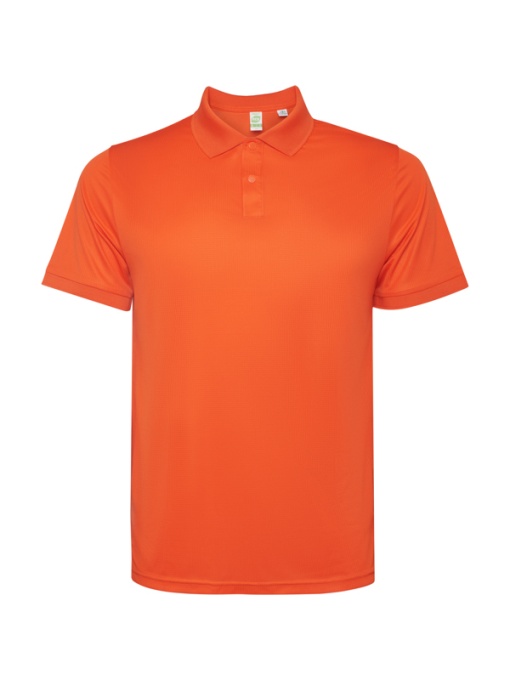 RO™ TORMO | Polo tehnic mânecă scurtă | 100 % poliester reciclat, waffle interlock | 125 gsm - Img 1