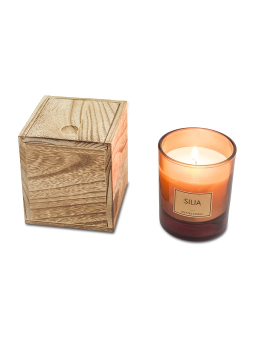 Royal™ SILIA candle in a wooden box