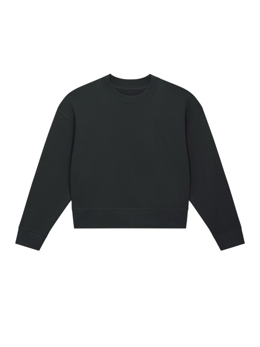 ST/™ Stella Cropster Wave Terry – Hanorac scurtă pentru femei cu textură wave terry