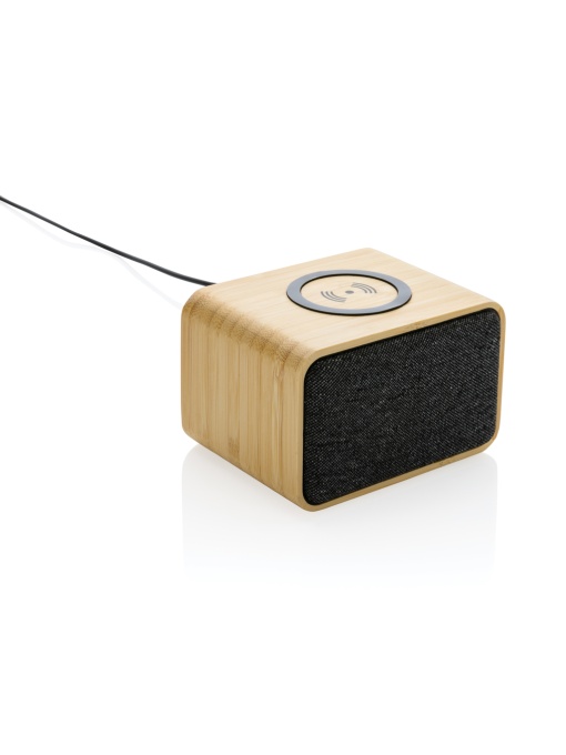 XD™ RCS Rplastic 3W speaker with bamboo 5W wireless