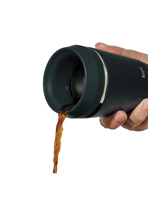 XD™ Topl Recycled Steel To Go Tumbler Patented 360 Lid 235ml - Img 1