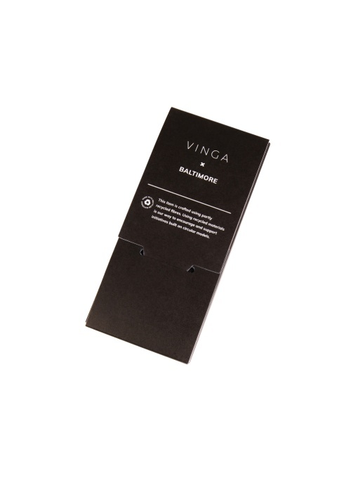 XD™ VINGA Baltimore RCS recycled polyester luggage tag - Img 1