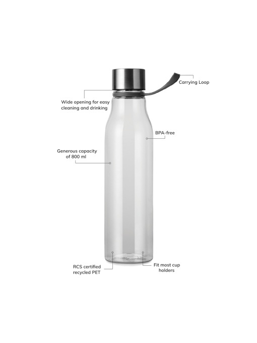 XD™ VINGA Lean RCS sticlă apă RPET 800 ML - Img 1