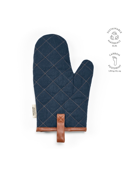 AO™ Basquiat Kitchen Glove — Mănușă de bucătărie din bumbac reciclat 280 g/m²