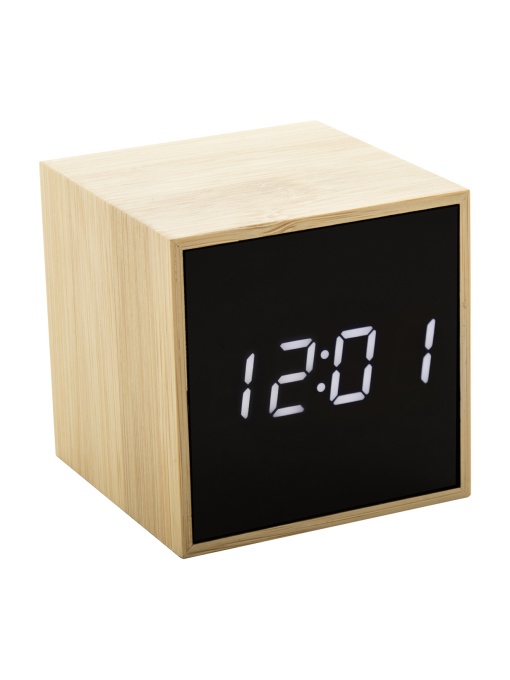 AP™ Ceas Din Bambus, Cu Alarma