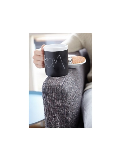 AX™ Ceramic mug for drawing 300 ml, chalk